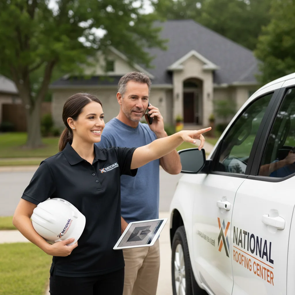 National Roofing Center customer support in Rhodesdale